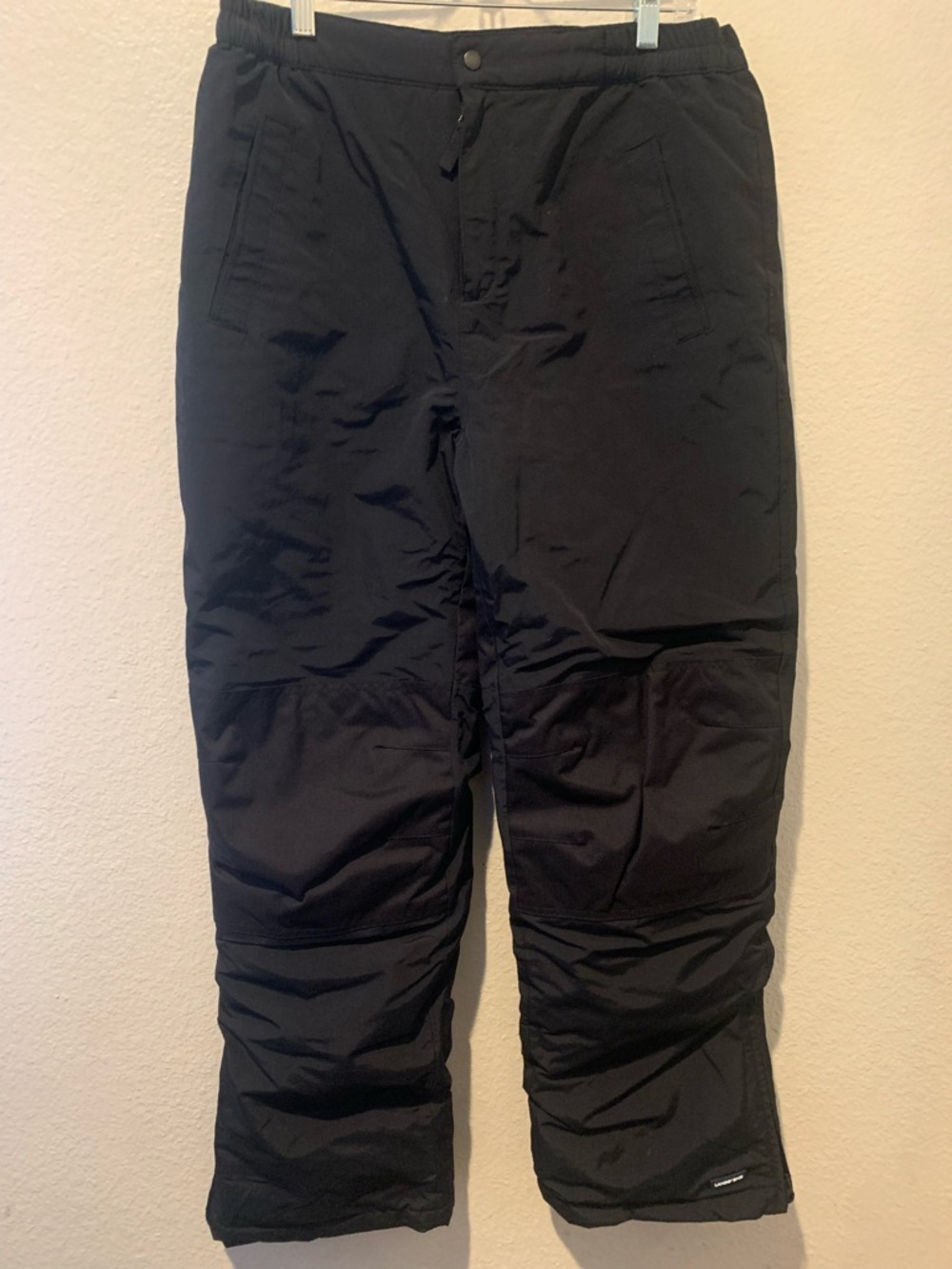 Land’s End  Black Winter Snow Pants Insulated Kids / adult  I
